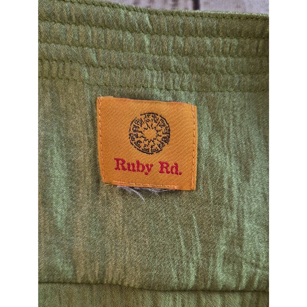 Ruby Rd Button‎ Front Blazer Green - Picture 4 of 6